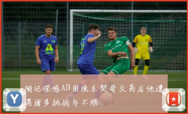 湖记深感AD困境东契奇交易后他遭遇诸多挑战与不顺